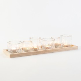 Luna+Candle+Holders+on+Tray+by+Habitat