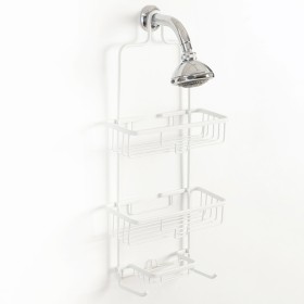 Riley+White+Shower+Caddy+by+Habitat