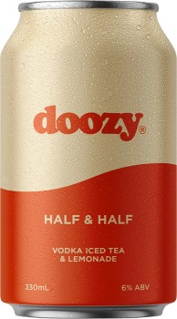 Doozy+Half+and+Half+Iced+Tea+and+Lemonade+Can+330mL