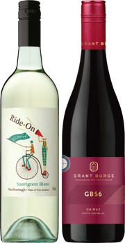 Ride-on-Sauvignon-Blanc-or-Grant-Burge-GB-Series-750mL-Varieties on sale