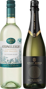 Stoneleigh+Marlborough+or+Grant+Burge+Sparkling+Petite+750mL+Varieties