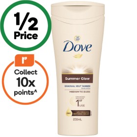 Dove-Summer-Glow-Gradual-Self-Tan-Body-Lotion-250ml on sale