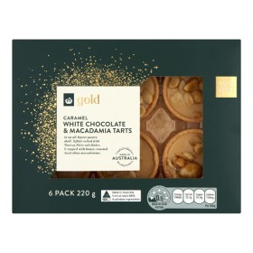 Gold+Caramel+White+Chocolate%2C+Honey+%26amp%3B+Macadamia+Tarts+Pk+6