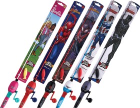 Shakespeare-Barbie-Marvel-Kids-Combos on sale