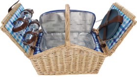 Wanderer-4P-Wicker-Picnic-Basket on sale