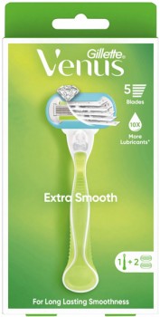 Gillette-Venus-Extra-Smooth-Razor-Handle-2-Blade-Refills on sale