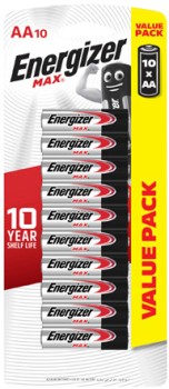 Energizer+Max+E91+AA+Battery+10+Pack