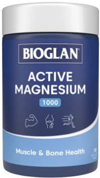 Bioglan-Active-Magnesium-1000-150-Tablets on sale