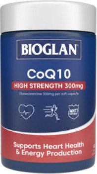 Bioglan+CoQ10+High+Strength+300mg+60+Capsules