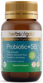 Herbs-of-Gold-Probiotic-SB-30-Capsules on sale