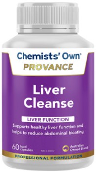 Chemists-Own-Provance-Liver-Cleanse-60-Capsules on sale