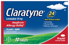 Claratyne+Rapid+Hayfever+%26amp%3B+Allergy+Relief+10+Tablets