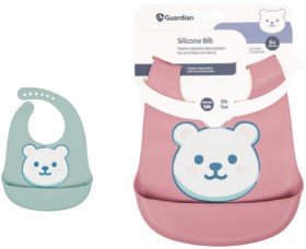 Guardian-Silicone-Bib-Dusty-Berry on sale