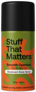 Stuff+That+Matters+Deodorant+Body+Spray+Smooth+Operator+100g