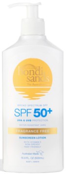 Bondi+Sands+Sunscreen+Lotion+Fragrance+Free+SPF+50%2B+500mL