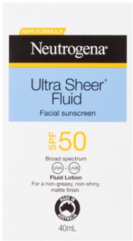 Neutrogena+Ultra+Sheer+Face+Fluid+SPF+50+40mL