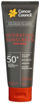 Cancer+Council+Hydrating+Sunscreen+For+Men+SPF+50%2B+100mL