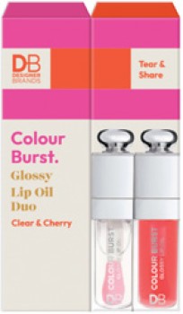 Designer+Brands+Colour+Burst+Glossy+Lip+Oil+Tear+%26amp%3B+Share+Duo