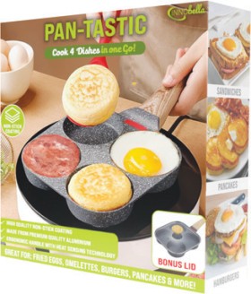 NEW-ASOTV-Pan-Tastic-4-in-1-Non-Stick-Pan-with-Lid on sale