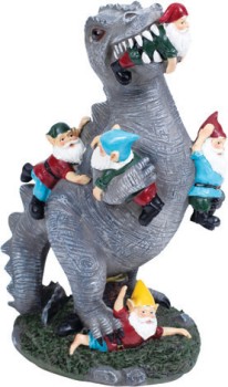 NEW-Dinosaur-Garden-Ornament-11x15x28cm on sale