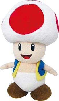 NEW+Super+Mario+Toad+Jumbo+Plush