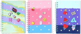 Scribble+Squad+Jelly+Notebook+with+Pop-In+Charms+-+Assorted