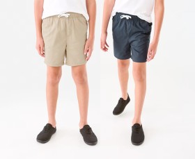 Solid+Twill+Shorts