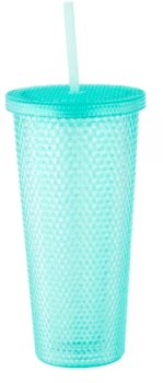 Aqua-Textured-Smoothie-Tumbler on sale