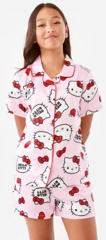 Hello+Kitty+License+Satin+Pyjama+Set