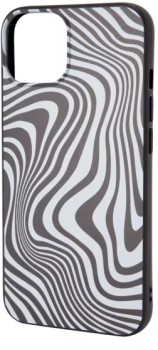 iPhone+13%2F14+Case+-+Black+Swirl