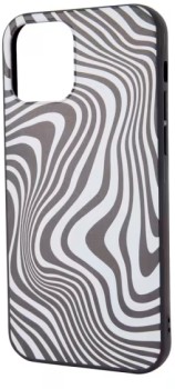 iPhone+12%2F12+Pro+Case+-+Black+Swirl