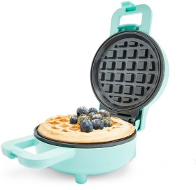 Mini+Waffle+Maker+-+Green