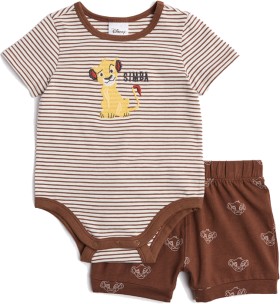 Baby+Disney+Bodysuit+%26amp%3B+Short+Set+0000-2