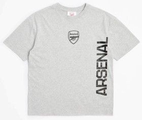 English+Premier+League+Team+T-Shirt+-+Grey+Arsenal