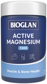 Bioglan+Active+Magnesium+1000+150+Tablets