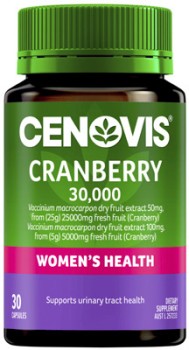 Cenovis+Cranberry+30%2C000+30+Capsules