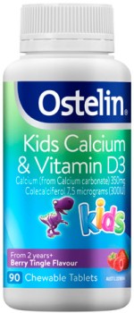 Ostelin-Kids-Calcium-Vitamin-D3-90-Chewable-Tablets on sale