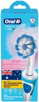 Oral-B+Vitality+Plus+Extra+Sensitive+Clean+Electric+Toothbrush