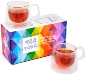 Tea+Tonic+Double+Walled+Glass+Teacup+2+Pack