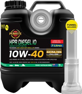 Penrite-HPR-Diesel-10-10W-40-7L on sale