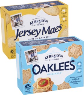 Kurrajong+Oaklees+or+Jersey+Maes+Crackers+120g