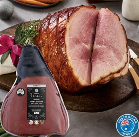 Coles+Finest+Free+Range+Triple+Smoked+Half+Leg+Ham