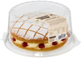 Coles+Bakery+Cream+Filled+Sponge+Cake+380g-450g