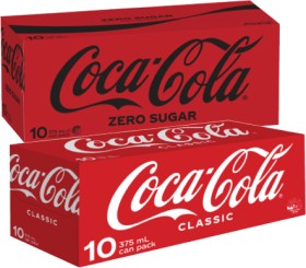 Coca-Cola+Soft+Drink+10x375mL