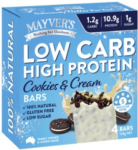 Mayvers+Low+Carb+High+Protein+Bar+128g