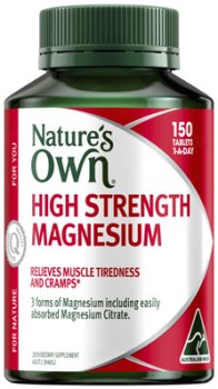 Nature%26%23039%3Bs+Own+High+Strength+Magnesium+Tablets+150+Pack%5E