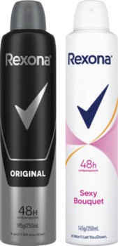 Rexona+Antiperspirant+Aerosol+Deodorant+250mL