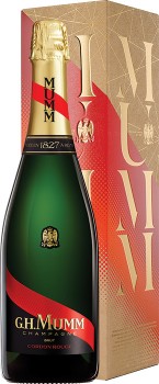 Mumm-Cordon-Rouge-Brut-Champagne-NV-750mL-Varieties on sale