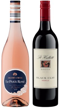 Jacob%26rsquo%3Bs+Creek+Le+Petit+Rose+or+St+Hallett+Black+Clay+750mL+Varieties