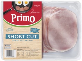 Primo+Short+Cut+Rindless+Bacon+750g